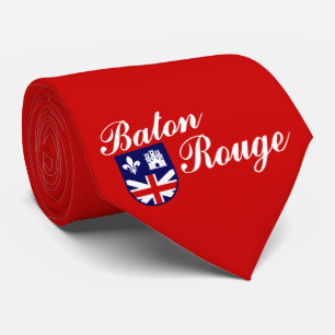 Flagge von Baton Rouge (Louisiana) Krawatte