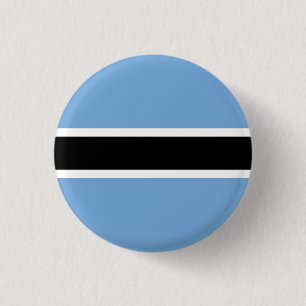 Flagge von Batswana, Flagge Botsuanas Button