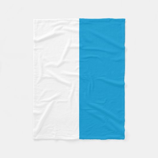 Flagge von Bayern Fleece-Decke Fleecedecke (Vorderseite)