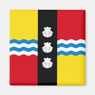 Flagge von Bedfordshire (Landkreis von England, Ve Magnet