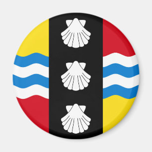 Flagge von Bedfordshire Magnet