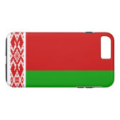 Flagge von Belarus Case-Mate iPhone Hülle (Rückseite (Horizontal))