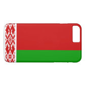 Flagge von Belarus Case-Mate iPhone Hülle (Rückseite (Horizontal))
