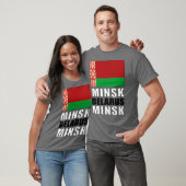 Flagge von Belarus T-Shirt (Unisex)