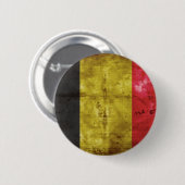 Flagge von Belgien Button (Vorne & Hinten)