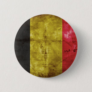 Flagge von Belgien Button