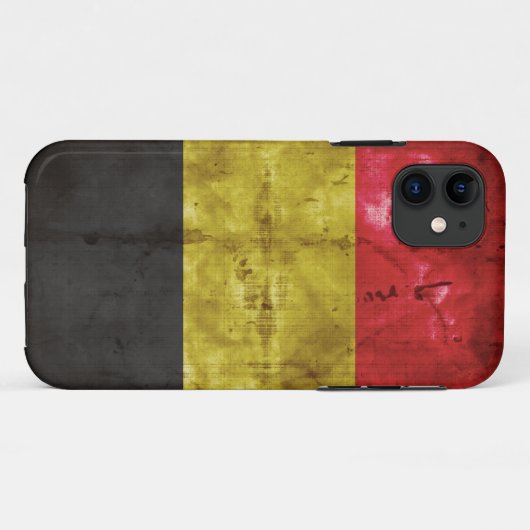 Flagge von Belgien Case-Mate iPhone Hülle (Rückseite (Horizontal))