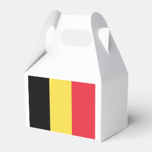 Flagge von Belgien Geschenkschachtel