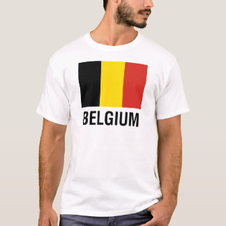 FLAGGE von BELGIEN T-Shirt
