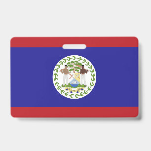 Flagge von Belize Ausweis