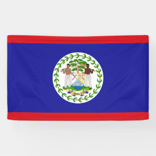 Flagge von Belize Banner