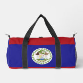 Flagge von Belize Duffle Bag (Vorderseite)