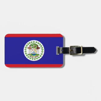 Flagge von Belize Gepäckanhänger