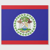 Flagge von Belize Geschenkpapier (Flach)