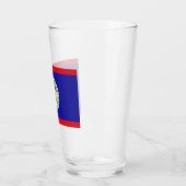 Flagge von Belize Glas (Links)