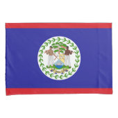 Flagge von Belize Kissenbezug (Vorderseite-Rechts)