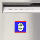 Flagge von Belize Magnet (In Situ (Geschirrspüler))
