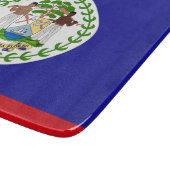 Flagge von Belize Schneidebrett (Ecke)