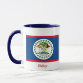 Flagge von Belize Tasse (Links)