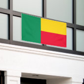 Flagge von Benin Banner (Äußeres Gebäude)