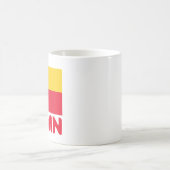 Flagge von Benin Kaffeetasse (Mittel)