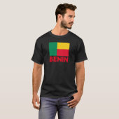 Flagge von Benin T-Shirt (Vorne ganz)