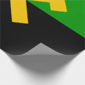 Flagge von Bergarbeitern und Bergarbeitern Geschenkpapier (Ecke)