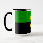 Flagge von Bergarbeitern und Bergarbeitern Tasse (Links)