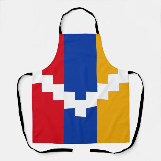 Flagge von Bergkarabach Schürze (Vorderseite)
