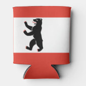 Flagge von Berlin Can Cooler Dosenkühler (Vorderseite)