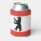 Flagge von Berlin Can Cooler Dosenkühler (Kanne Rückseite)