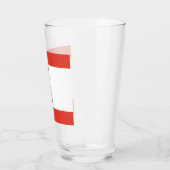 Flagge von Berlin-Glas Glas (Links)