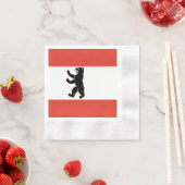 Flagge von Berlin Napkins Serviette (Beispiel)
