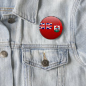 Flagge von Bermuda Button (Beispiel)
