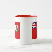 Flagge von Bermuda-Kleid Tasse (Zentrum)