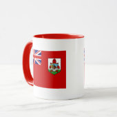 Flagge von Bermuda-Kleid Tasse (Vorderseite Links)
