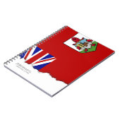 Flagge von Bermuda Notizblock (Linke Seite)