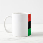 Flagge von Biafra (Bịafra) Kaffeetasse (Links)