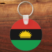 Flagge von Biafra (Bafra) Schlüsselanhänger (Vorderseite)