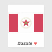 Flagge von Birmingham, Alabama Aufkleber (Blatt)