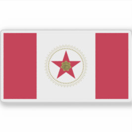 Flagge von Birmingham, Alabama Aufkleber