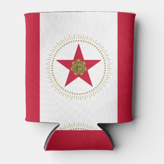 Flagge von Birmingham, Alabama Can Cooler Dosenkühler (Vorderseite)