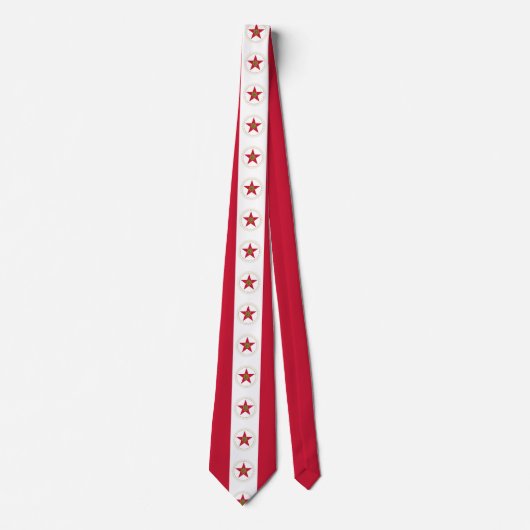 Flagge von Birmingham, Alabama Neck Tie Krawatte (Vorderseite)