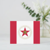 Flagge von Birmingham, Alabama Postkarte (Stehend Vorderseite)