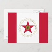 Flagge von Birmingham, Alabama Postkarte (Vorne/Hinten)