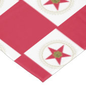Flagge von Birmingham, Alabama Tablecloth Tischdecke (Schrägansicht)
