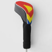 Flagge von Birmingham, Vereinigtes Königreich Golf Headcover (angewinkelt)