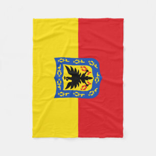 Flagge von Bogota, Kolumbien, Fleece Blanket
