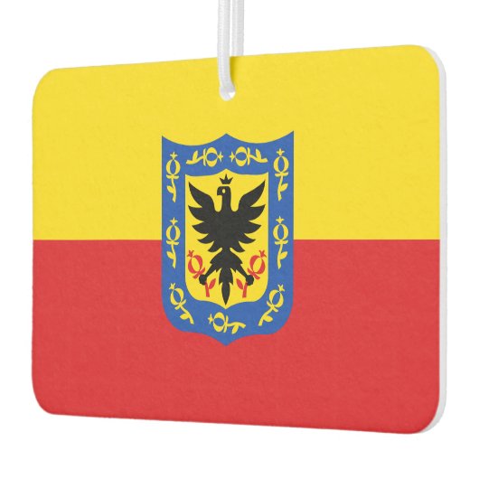 Flagge von Bogota, Kolumbien - Links Autolufterfrischer (Links)