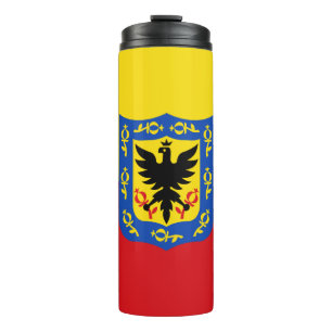 Flagge von Bogota, Thermal Tumbler in Kolumbien Thermosbecher